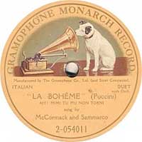 Gramophone Monarch Record 2-054011